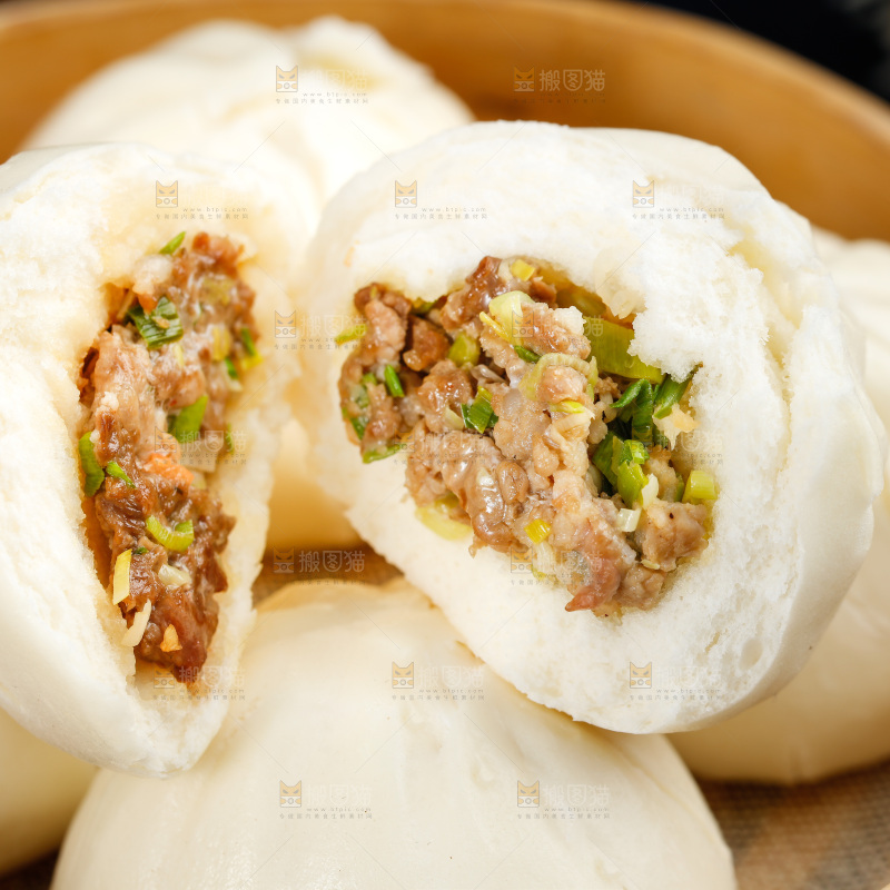 深底上的滑肉包