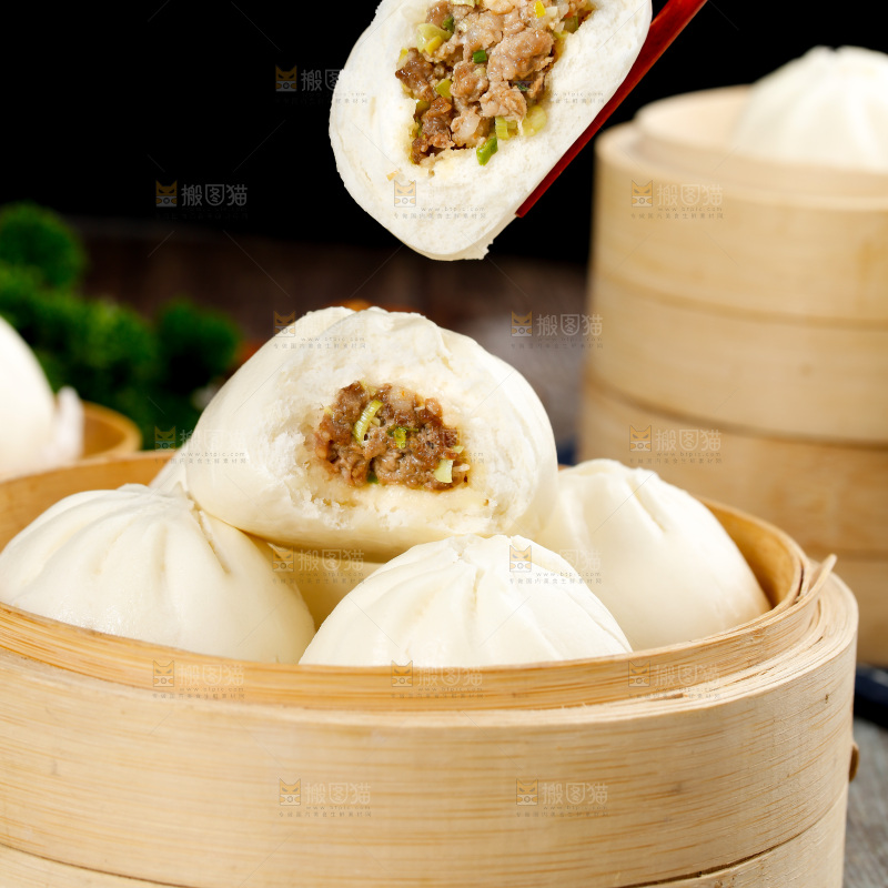 深底上的滑肉包