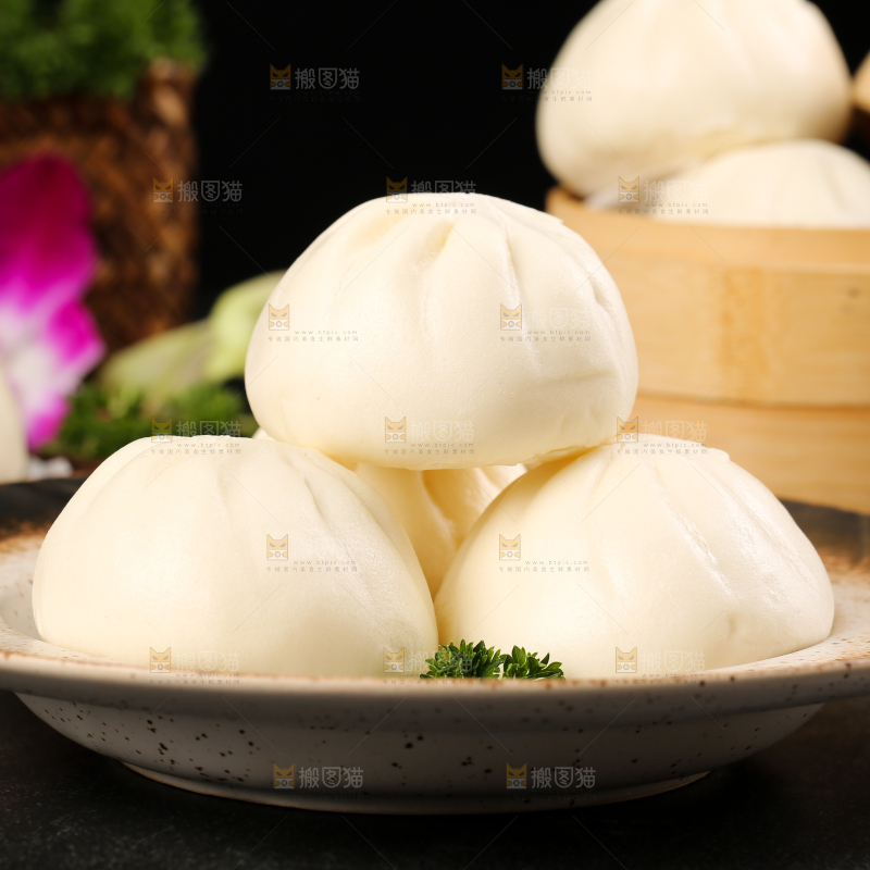 深底上的滑肉包