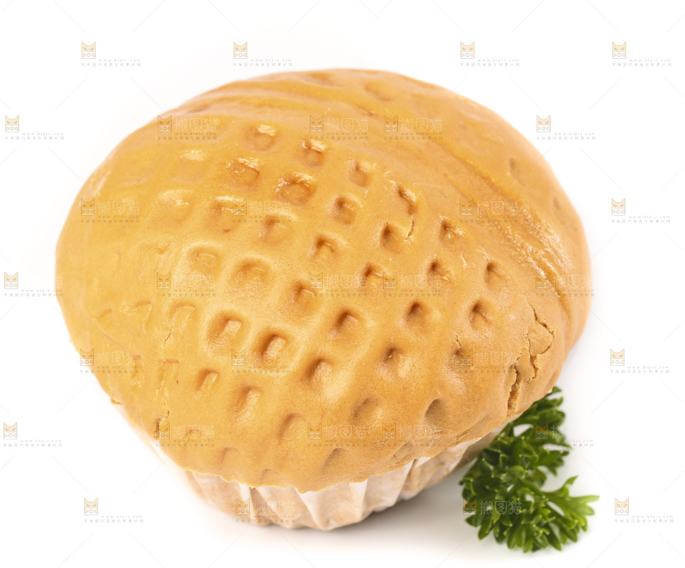 白底上的核桃包