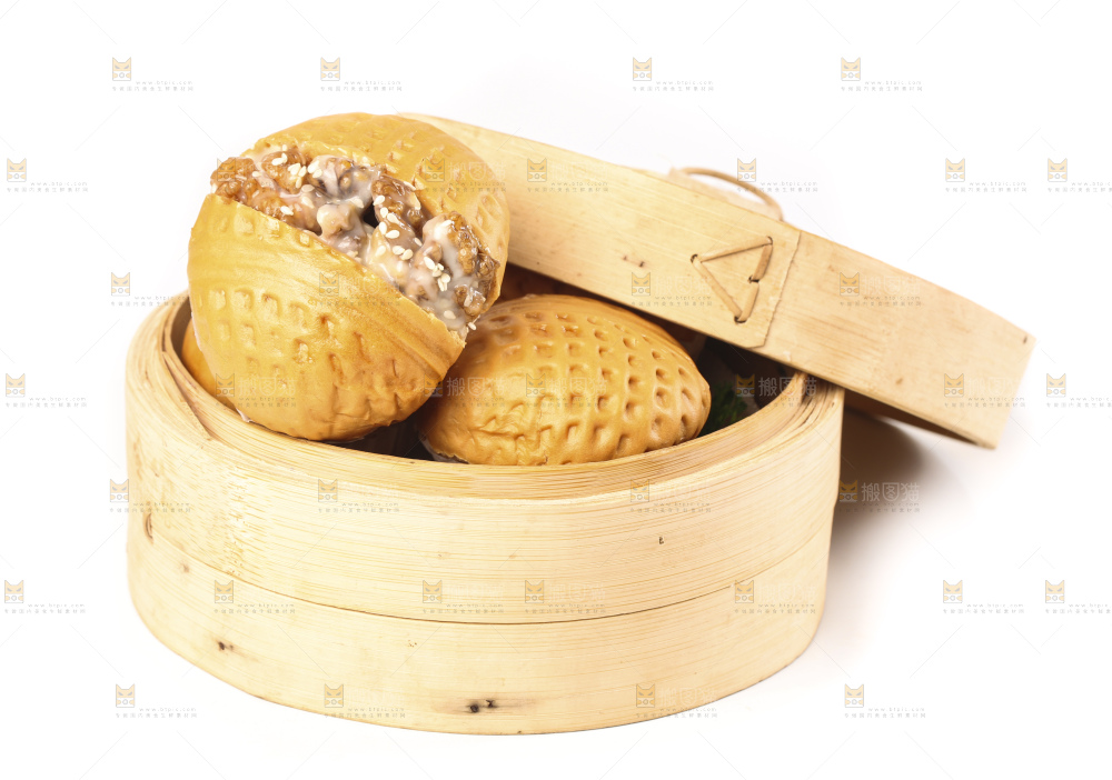 白底上的核桃包