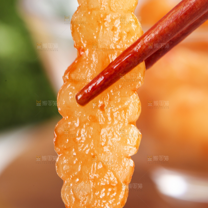 盘子里的红油宝塔菜