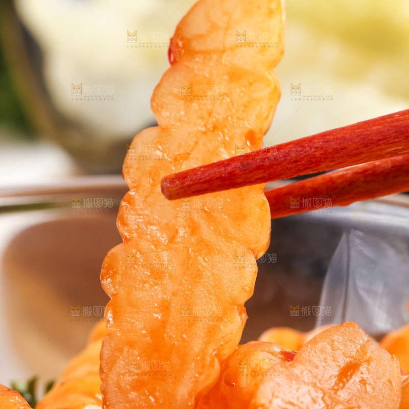 盘子里的红油宝塔菜