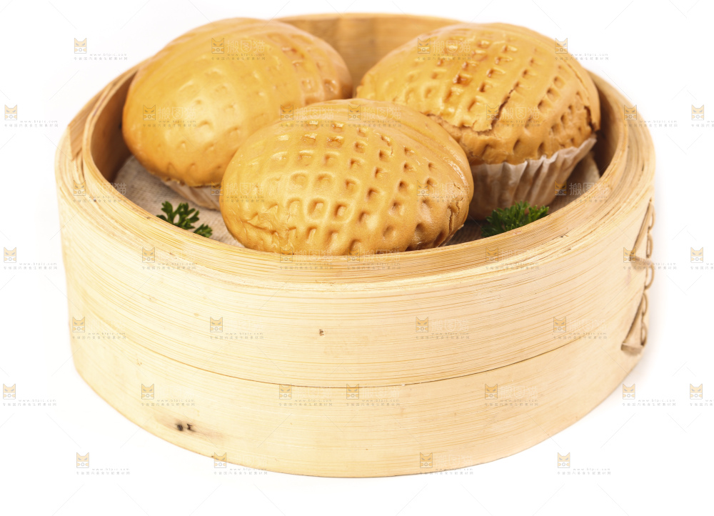 白底上的核桃包