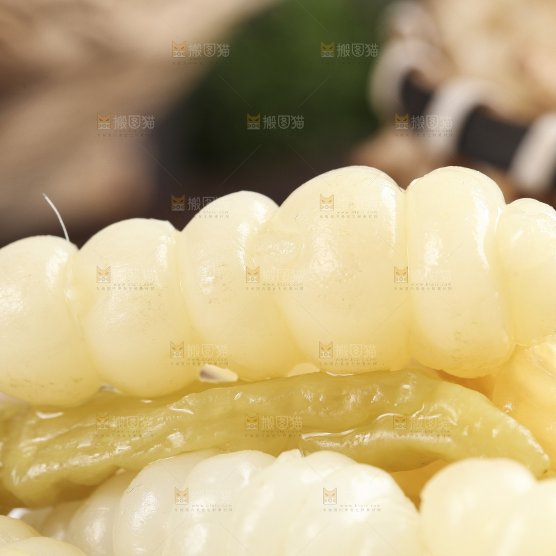 盘子里的泡椒宝塔菜