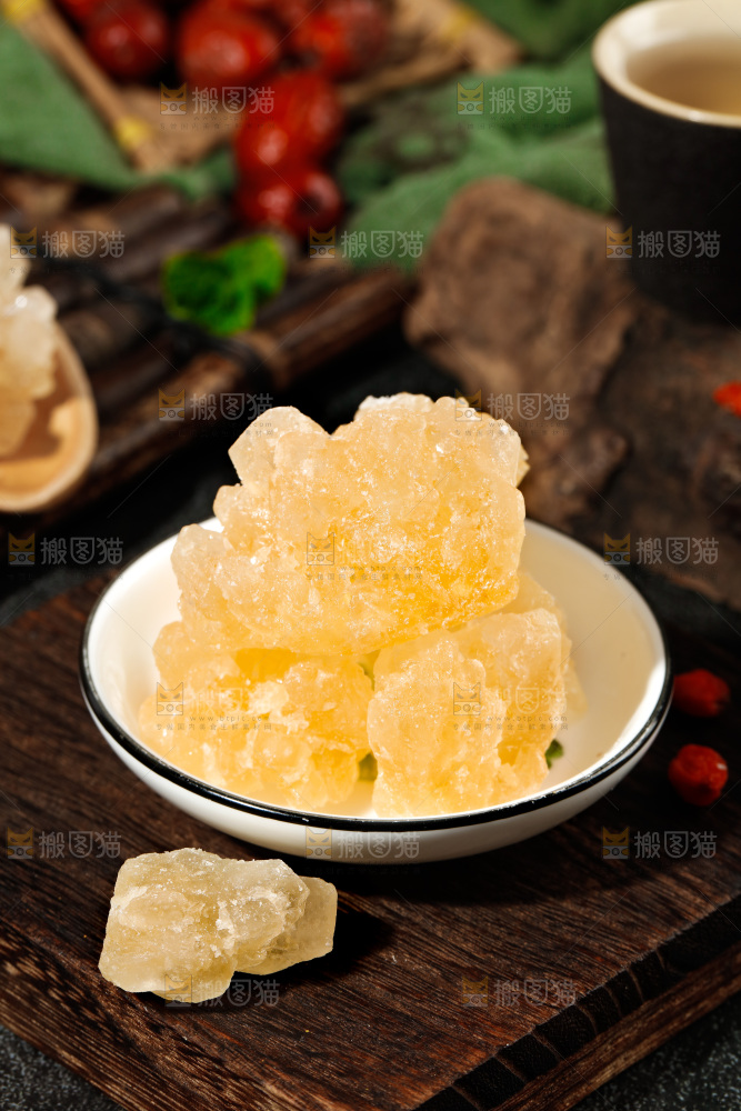 深底上的黄冰糖