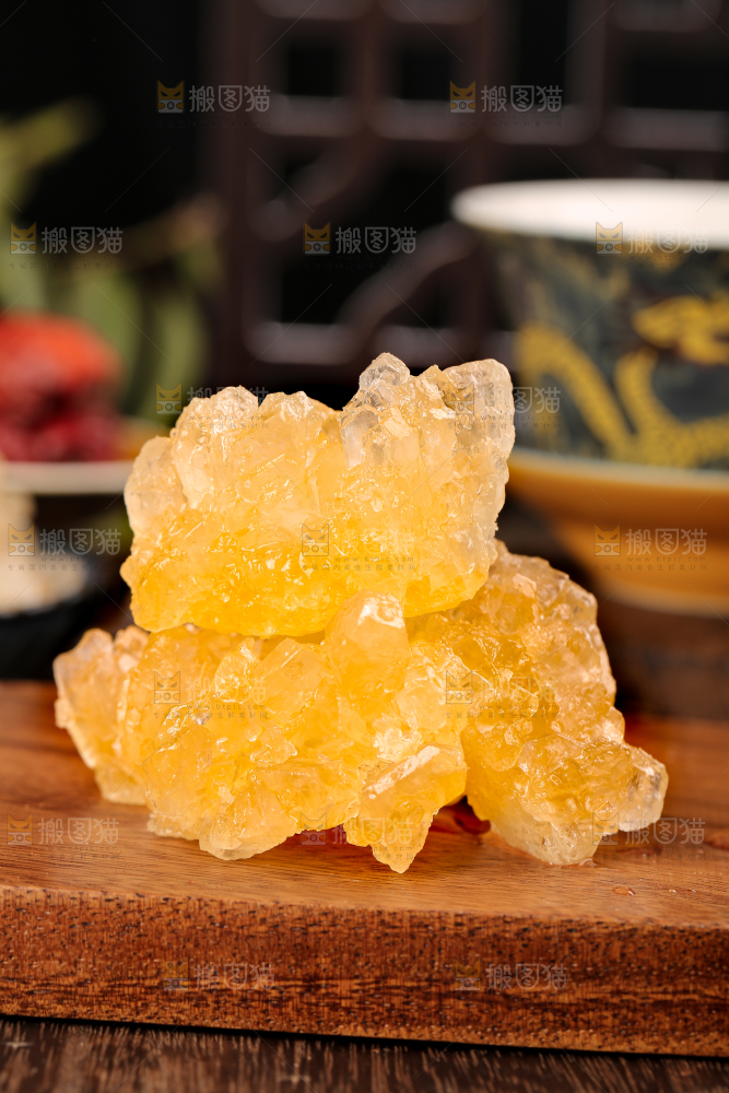 深底上的黄冰糖