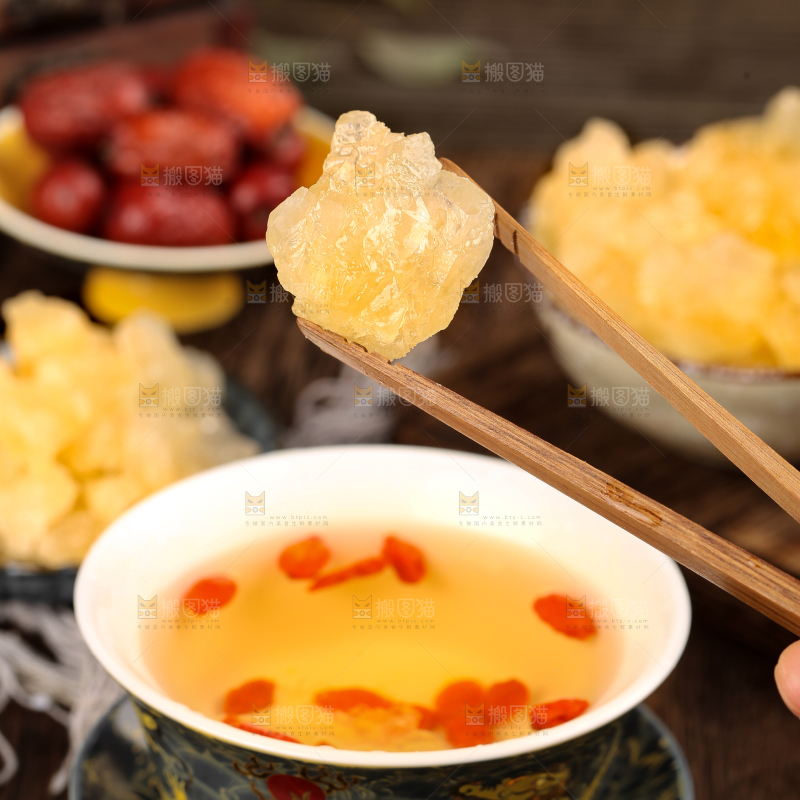 深底上的黄冰糖