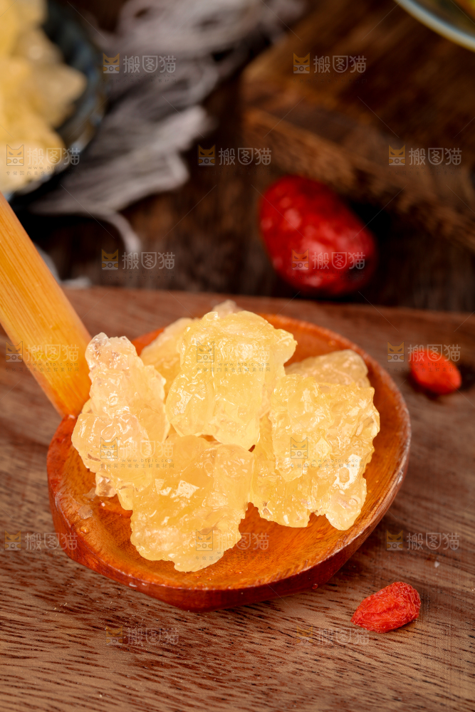 深底上的黄冰糖