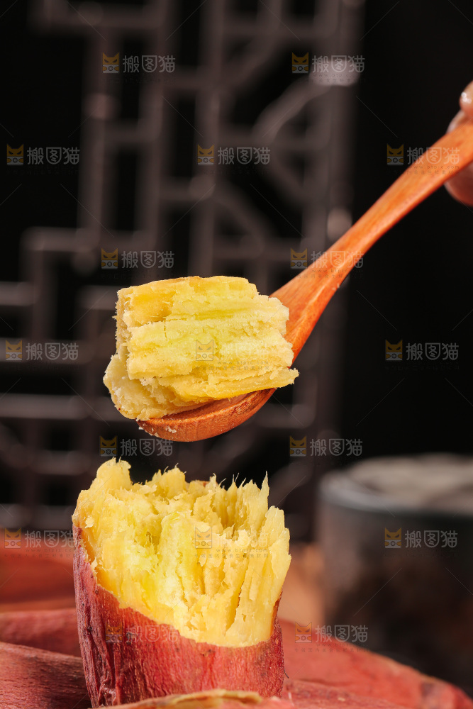 深底上的板栗红薯