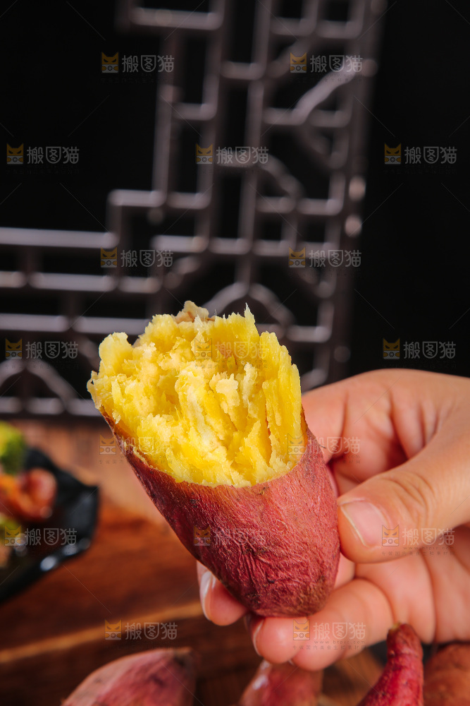 深底上的板栗红薯