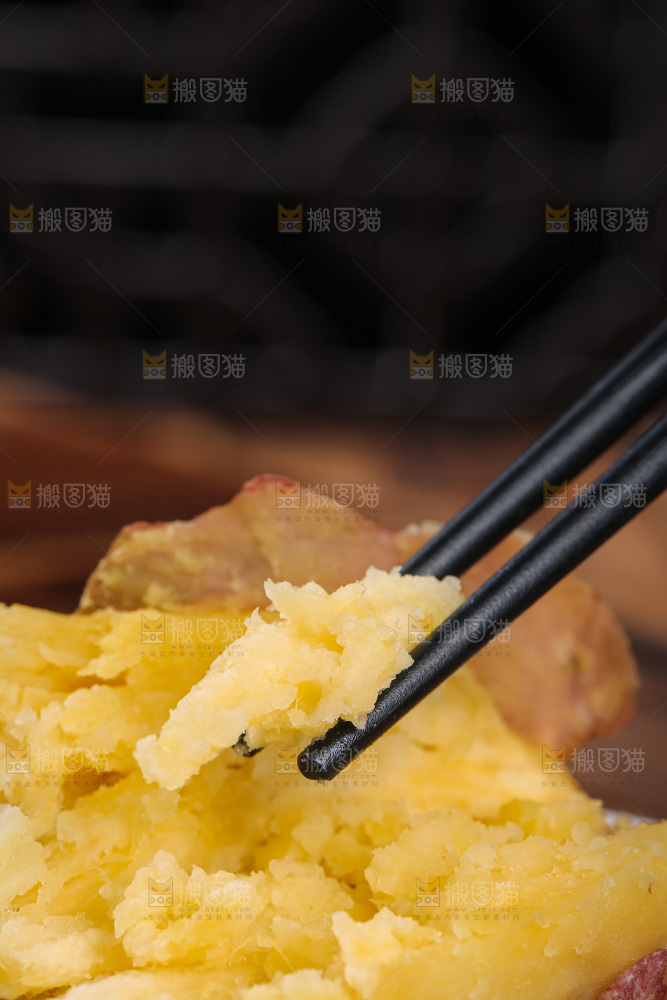 深底上的板栗红薯