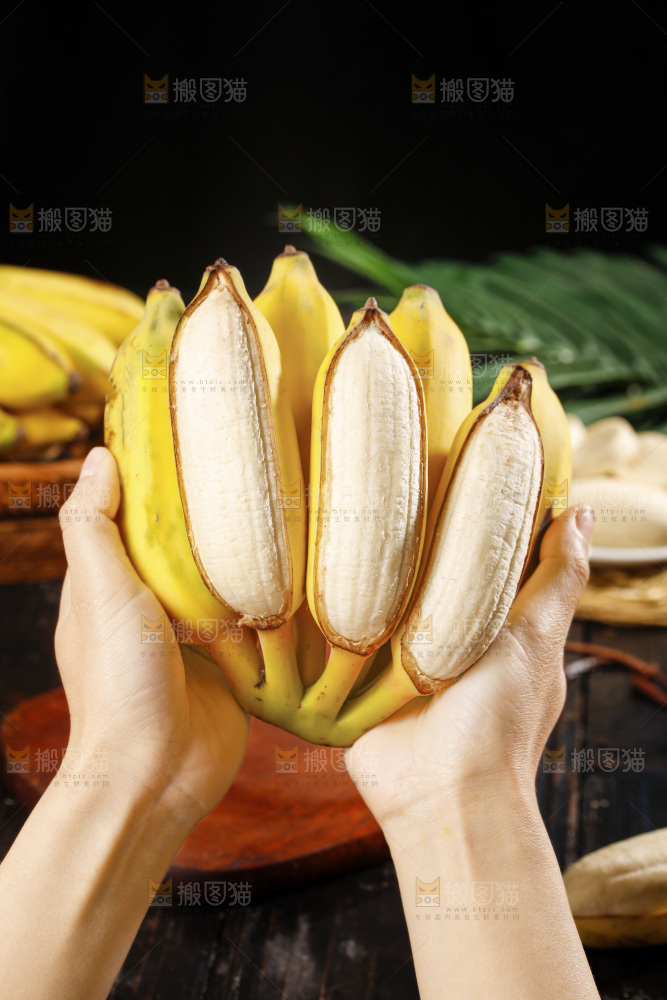 深底上的芭蕉