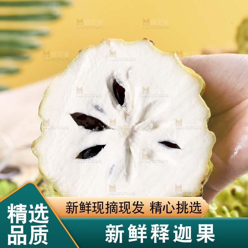 浅底上的释迦果