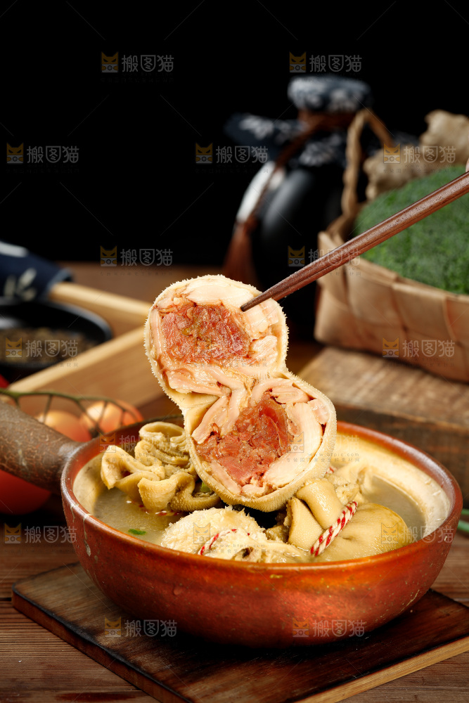 深底上的肚包肉