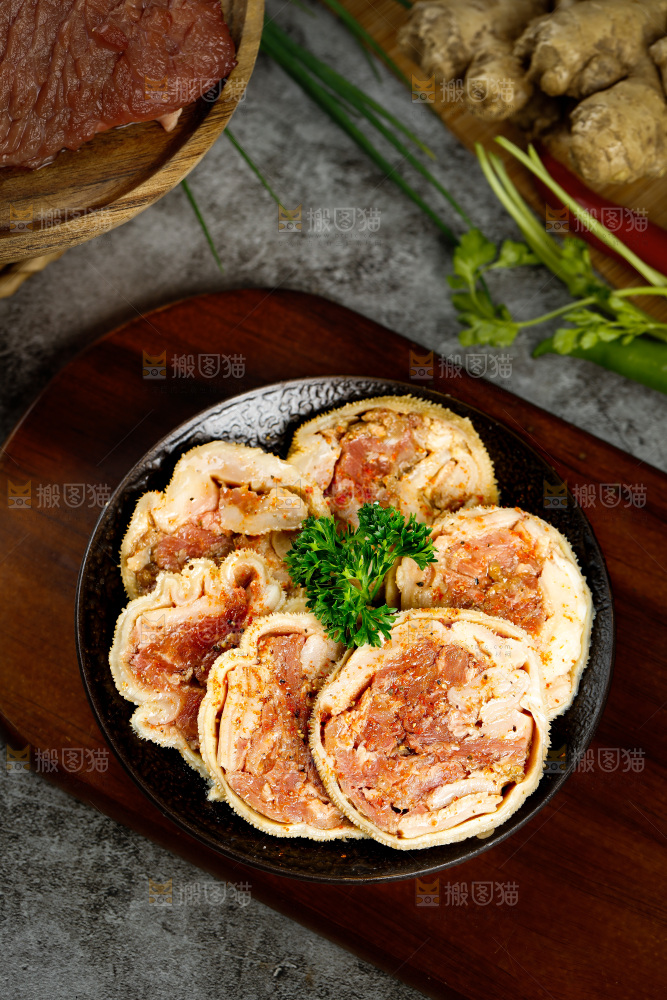 深底上的肚包肉