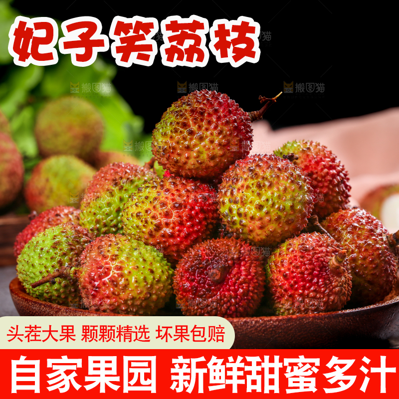 深底上的妃子笑