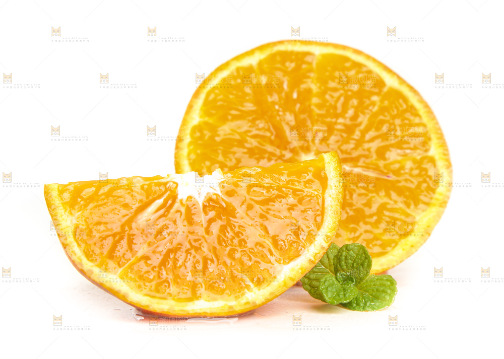 白底上的乌柑