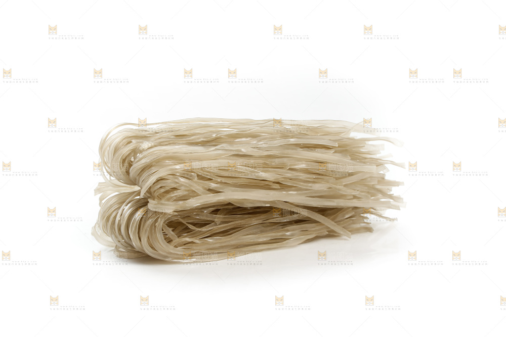 白底上的手工红薯粉