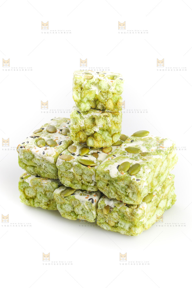 白底上的沙琪玛
