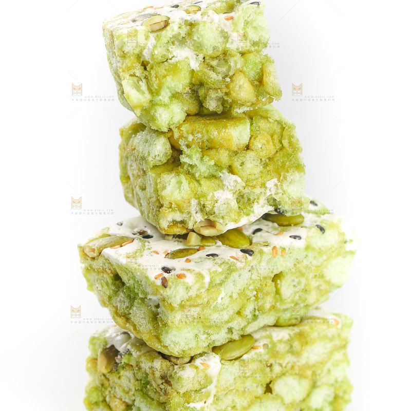 白底上的沙琪玛