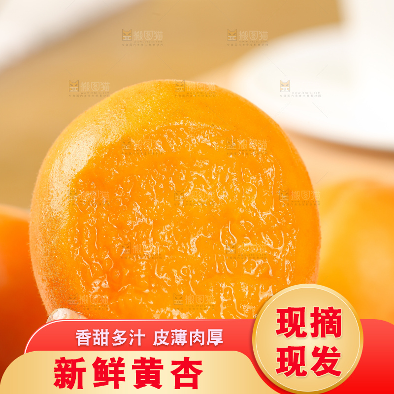 浅底上的大黄杏