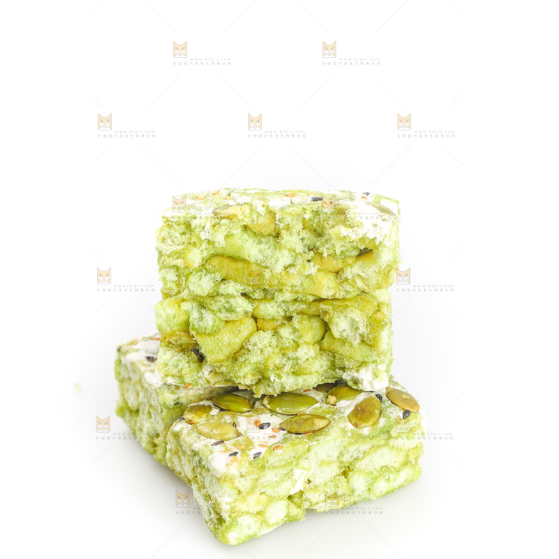 白底上的沙琪玛