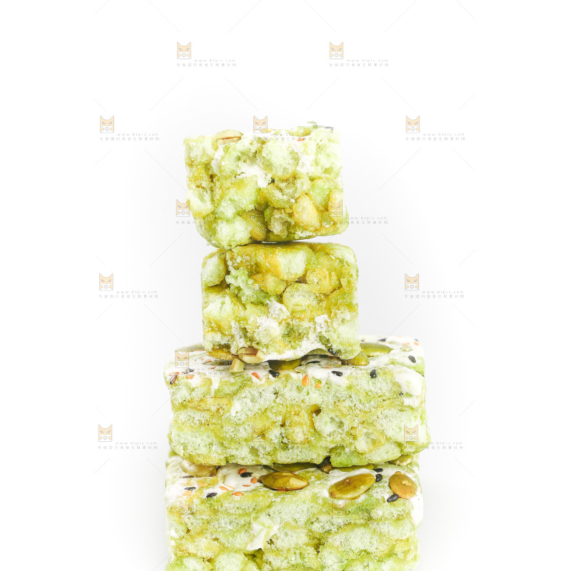 白底上的沙琪玛