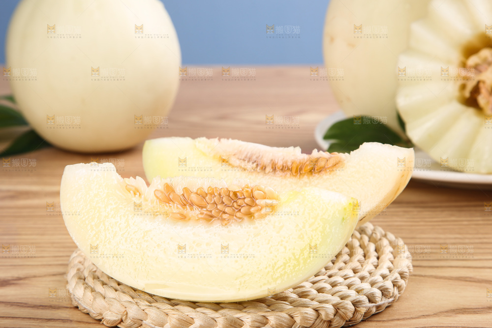 木底上的阎良甜瓜