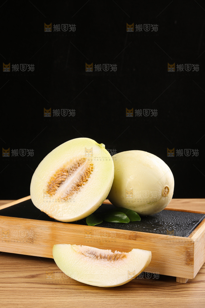 木底上的阎良甜瓜
