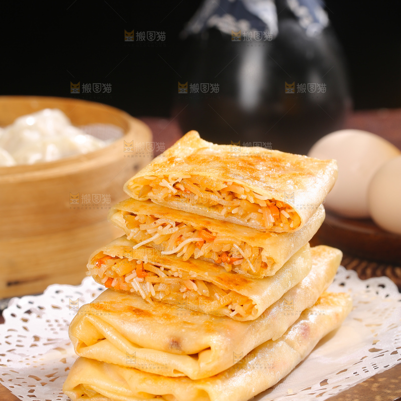 深底上的土豆三丝盒
