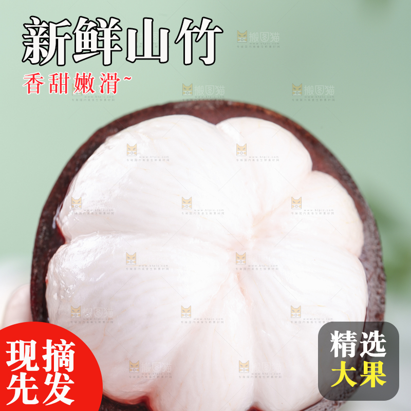 浅底上的泰国山竹