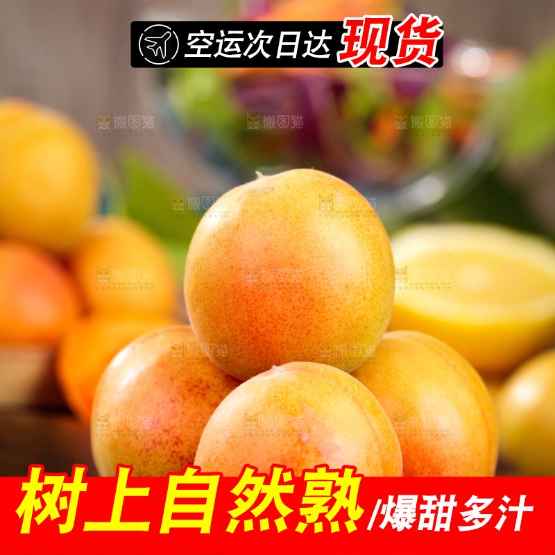 深底上的小红杏