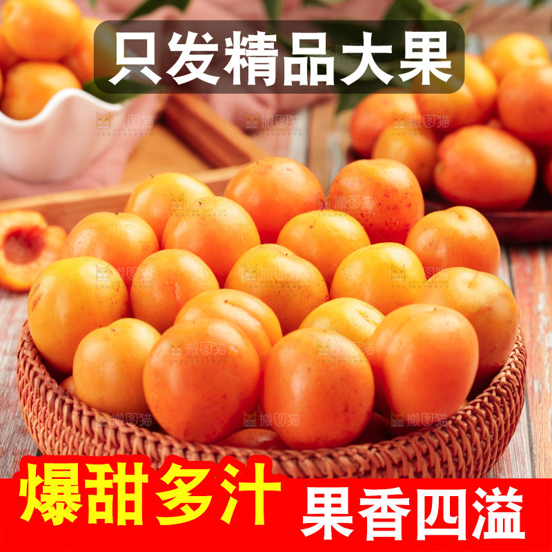 木底上的小红杏