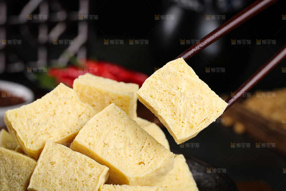 深底上的冻豆腐