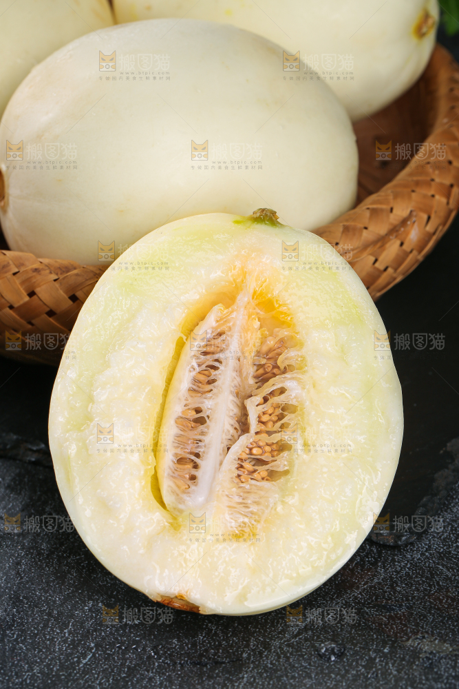深底上的阎良甜瓜