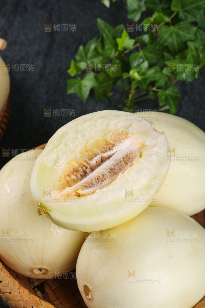 深底上的阎良甜瓜