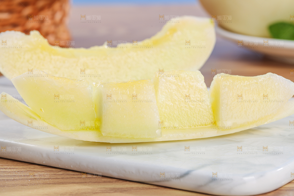 木底上的阎良甜瓜
