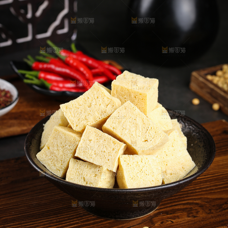 深底上的冻豆腐