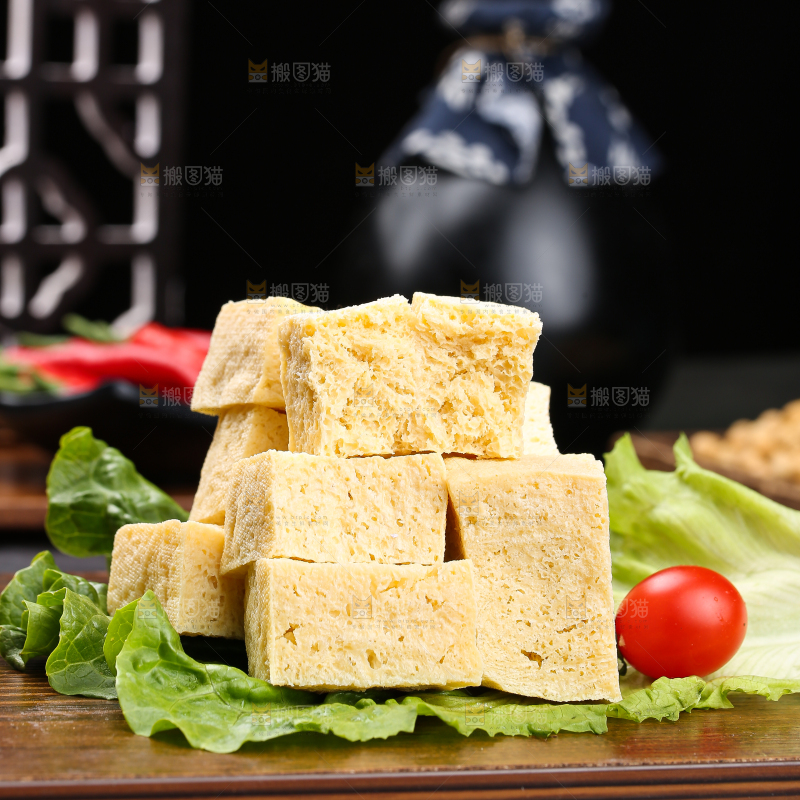 深底上的冻豆腐