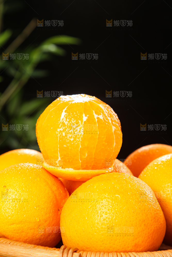 木底上的秭归夏橙