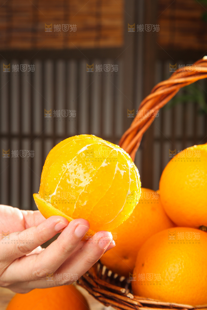 木底上的秭归夏橙