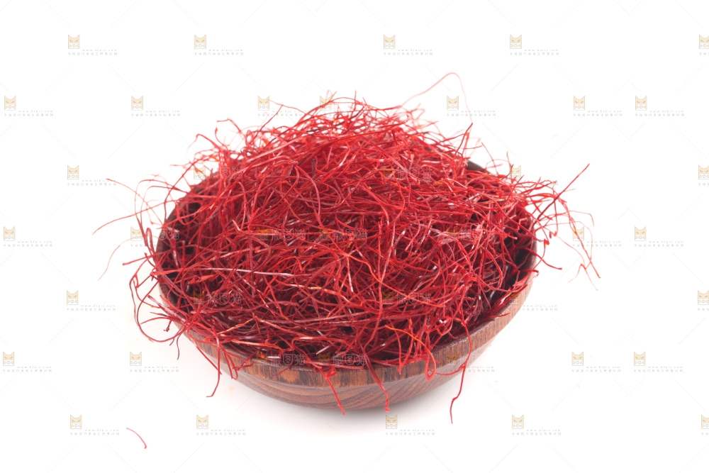 白底上的细辣椒丝
