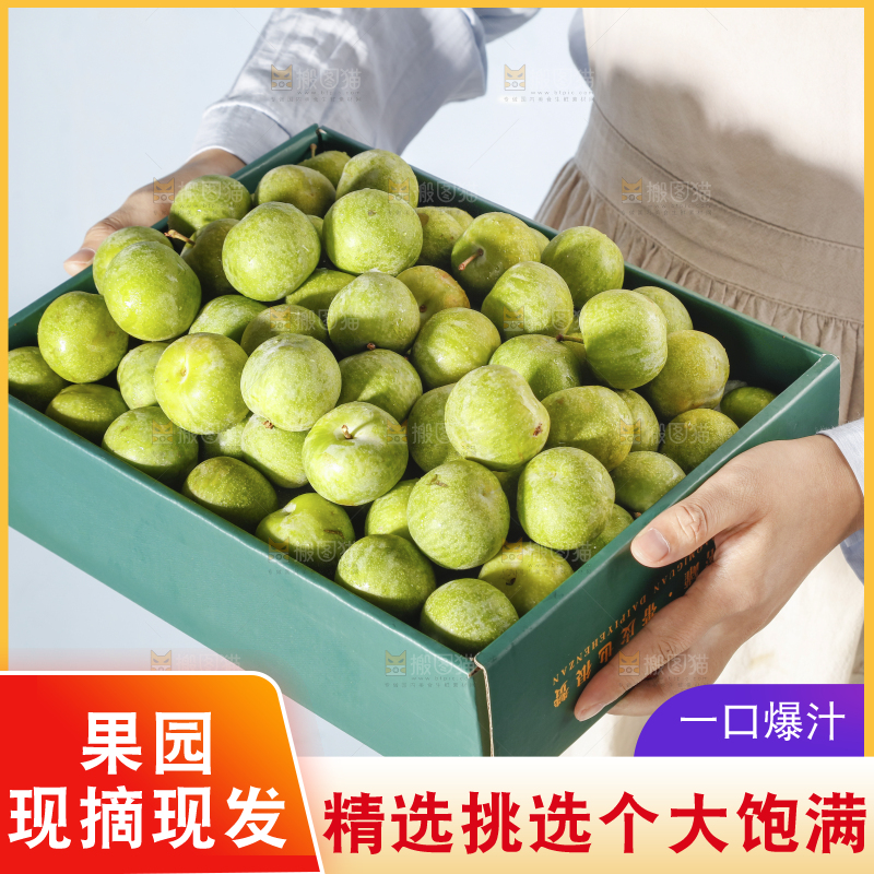 手里拿着脱骨李