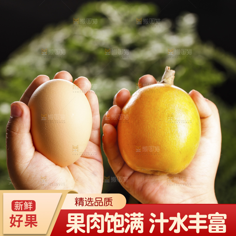 深底上的枇杷