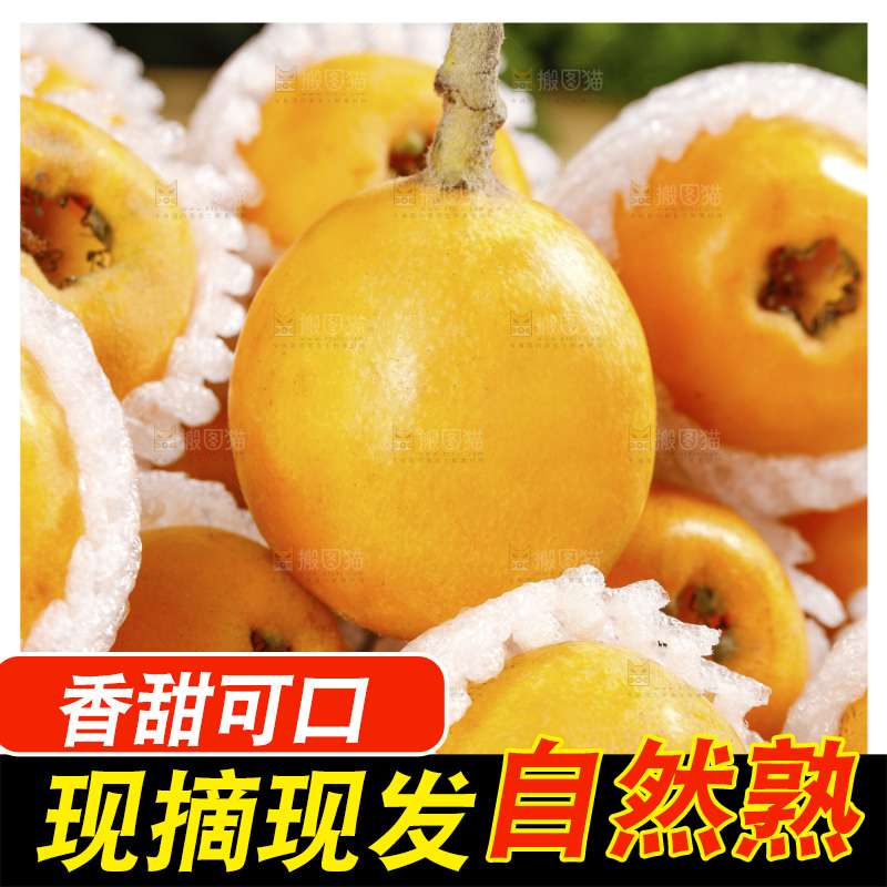 深底上的枇杷
