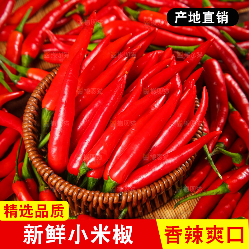 木底上的小米辣