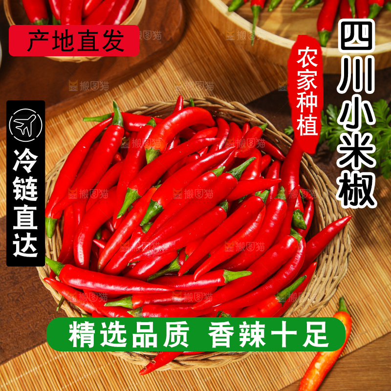 深底上的农家小米辣