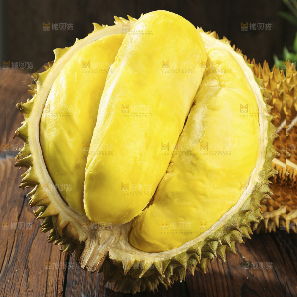 深底上的泰国榴莲