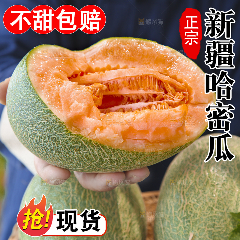 深底上的哈密瓜